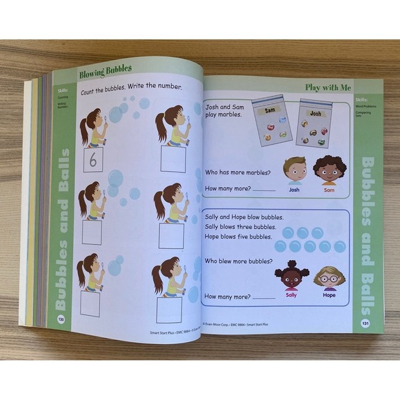 Kindergarten Science Math Art Reading Geography Workbook Homeschool Curriculum - Picture 11 of 14